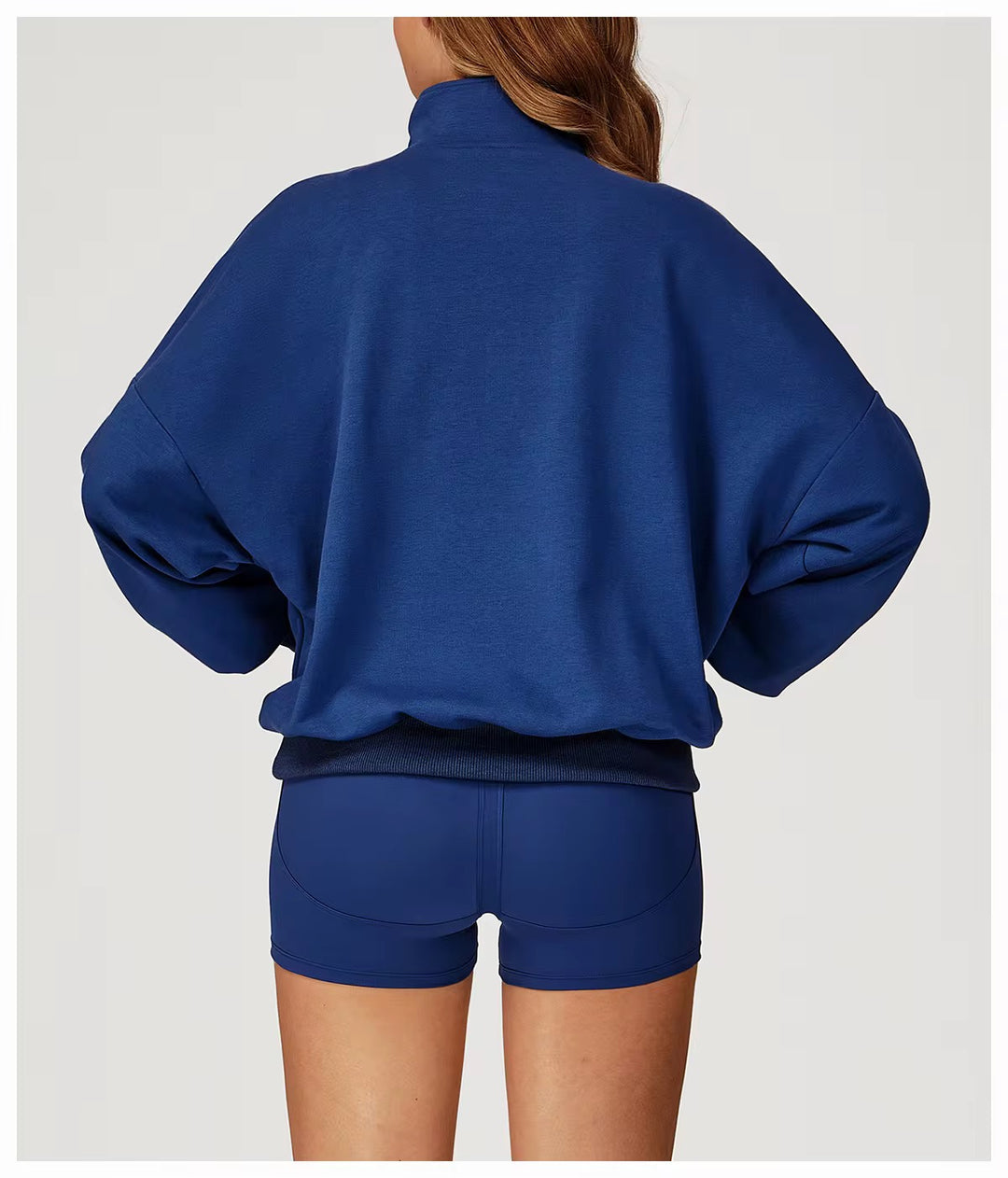 I am protected quarter-zip sweater