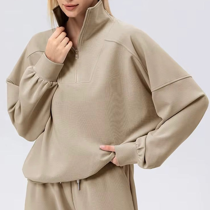 I am held quarter zip jacket