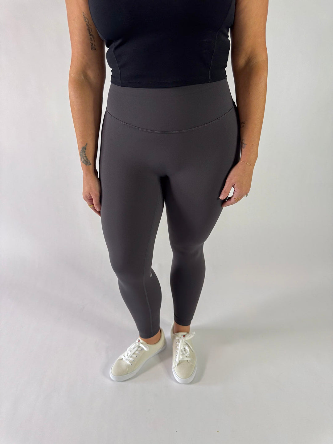 I Am a Force Leggings Graphite Grey | Faith Based Leggings for Women for women | Leggings