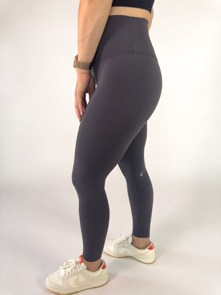 I Am a Force Leggings Graphite Grey | Faith Based Leggings for Women for women | Leggings