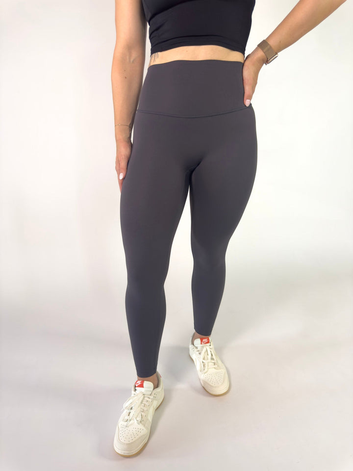 I Am a Force Leggings Graphite Grey | Faith Based Leggings for Women for women | Leggings