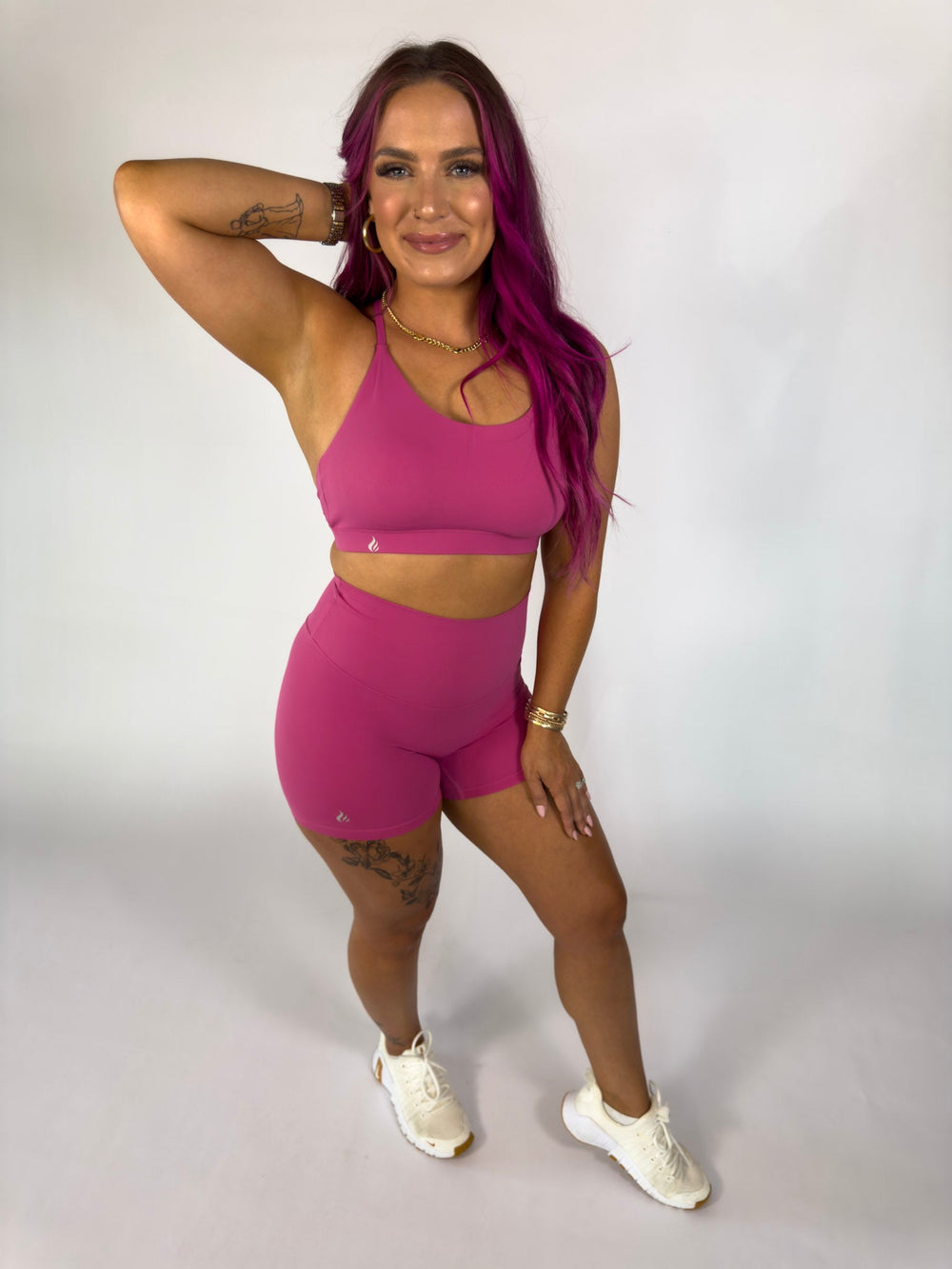 I Am Worthy Bralette in Pink | Faith Based Sports Bra for Women for women | Bralette