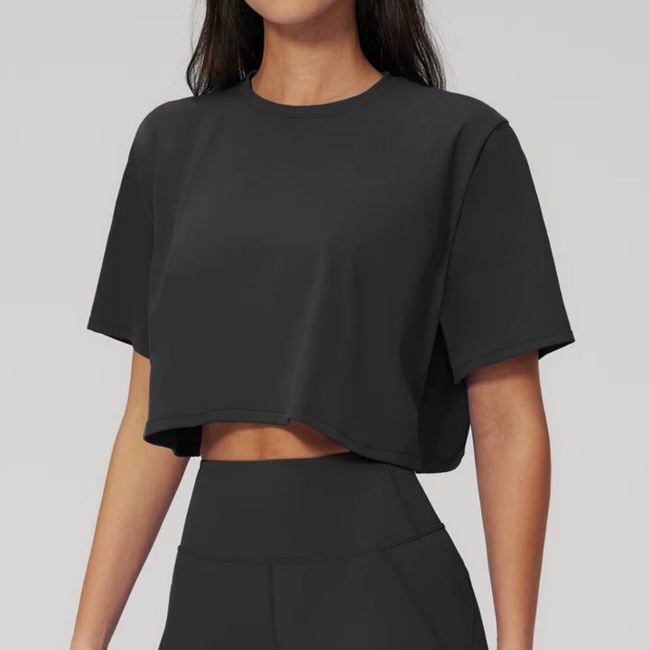 I Am His Cropped Tee | Faith-Based Cropped Tee for Women | MBS
