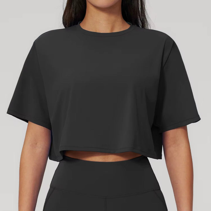 I Am His Cropped Tee | Faith-Based Cropped Tee for Women | MBS