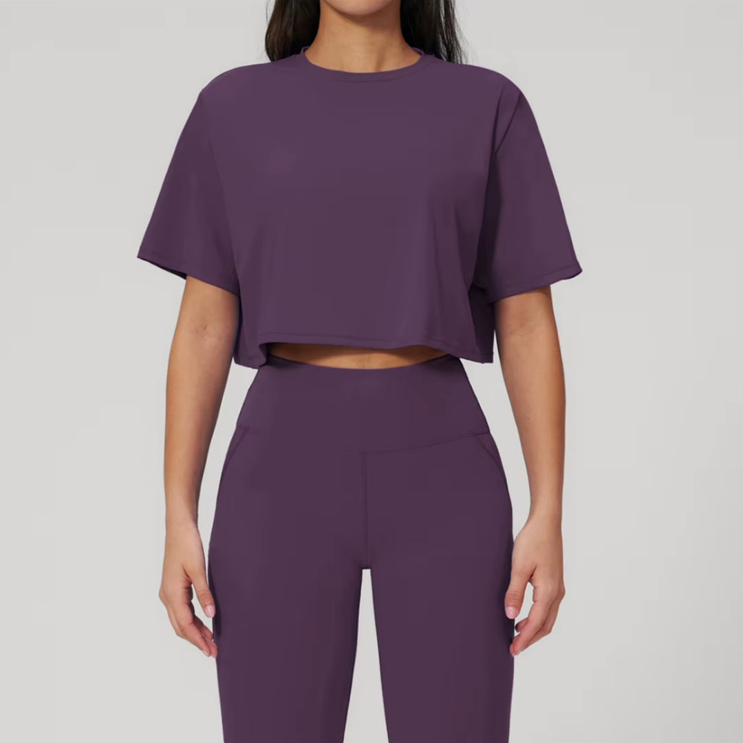 I Am His Cropped Tee | Faith-Based Cropped Tee for Women | MBS