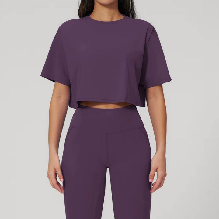 I Am His Cropped Tee | Faith-Based Cropped Tee for Women | MBS