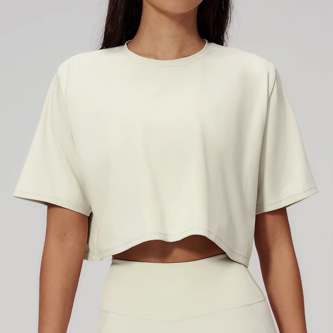 I Am His Cropped Tee | Faith-Based Cropped Tee for Women | MBS