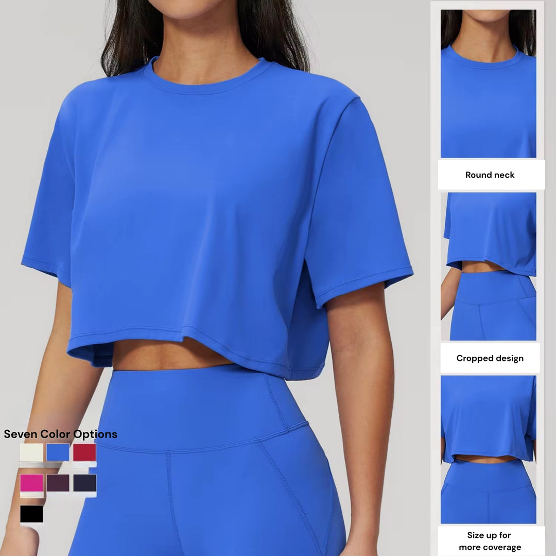 I Am His Cropped Tee | Faith-Based Cropped Tee for Women | MBS
