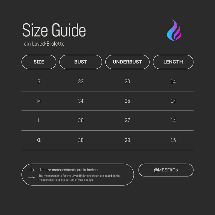 I Am Loved Bralette Cocoa | Faith Based Sports Bra for Women for women |