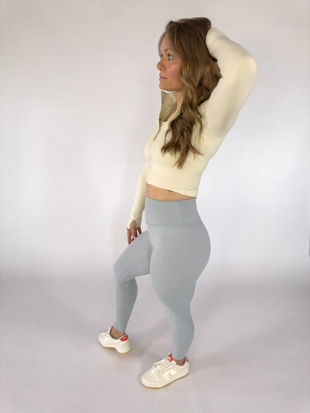 I Am Wise Jacket Light Ivory | Faith Based Activewear Jacket for Women for women | Jacket