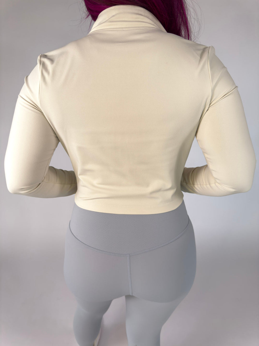 I Am Wise Jacket Light Ivory | Faith Based Activewear Jacket for Women for women | Jacket