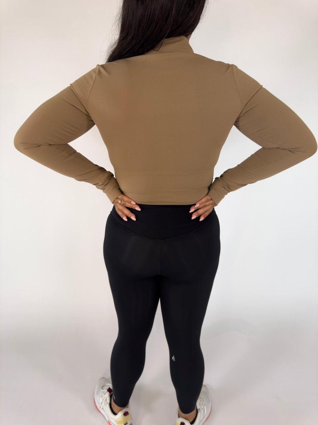 I Am Wise Jacket Cocoa | Faith Based Activewear Jacket for Women for women | Jacket