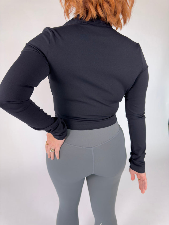 I Am Wise Jacket Black | Faith Based Activewear Jacket for Women for women | Jacket