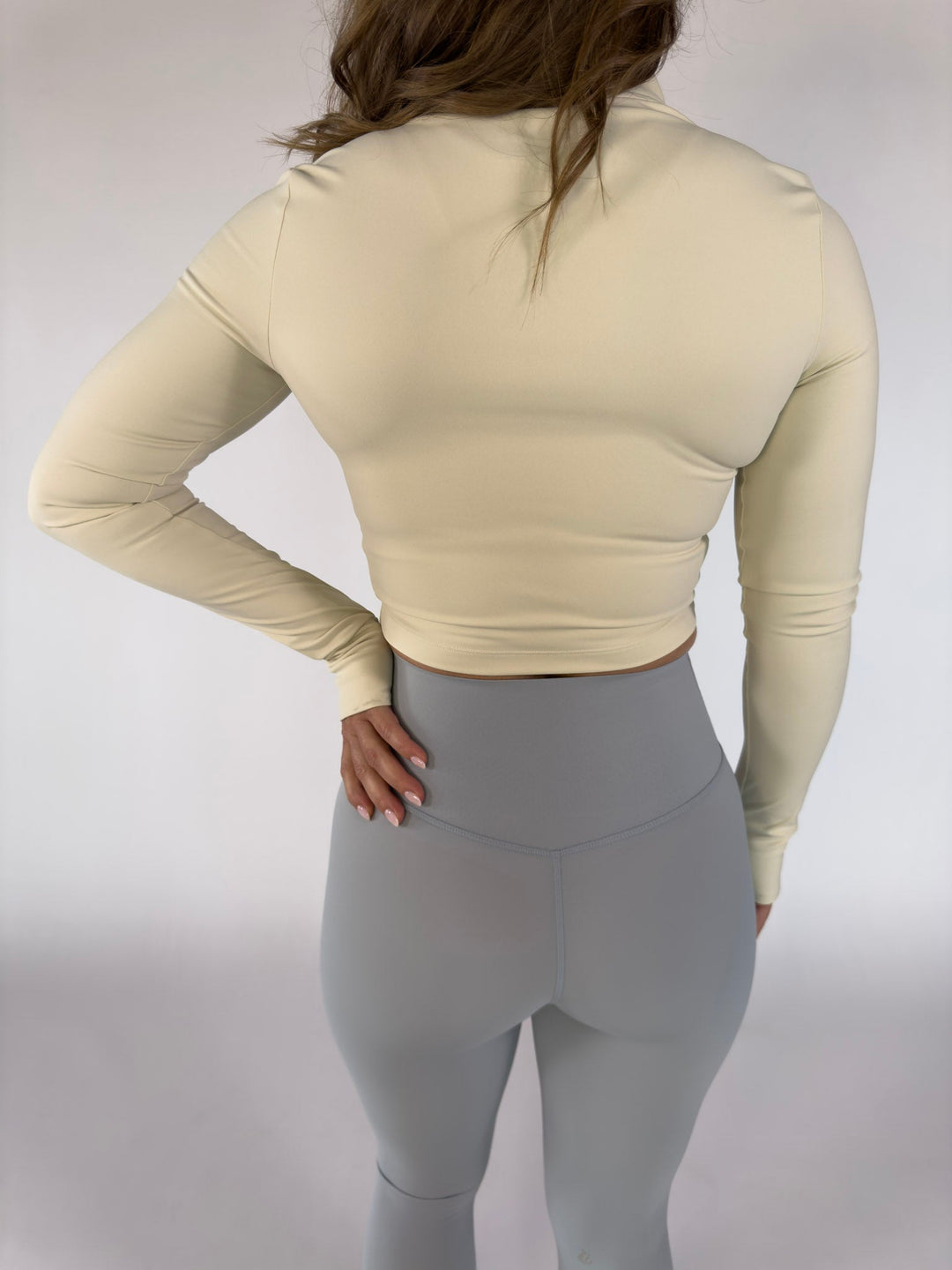 I Am Wise Jacket Light Ivory | Faith Based Activewear Jacket for Women for women | Jacket