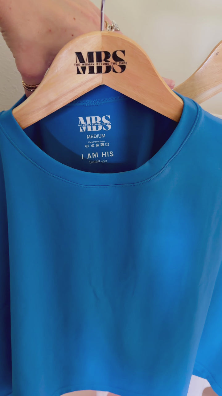 I Am His Cropped Tee